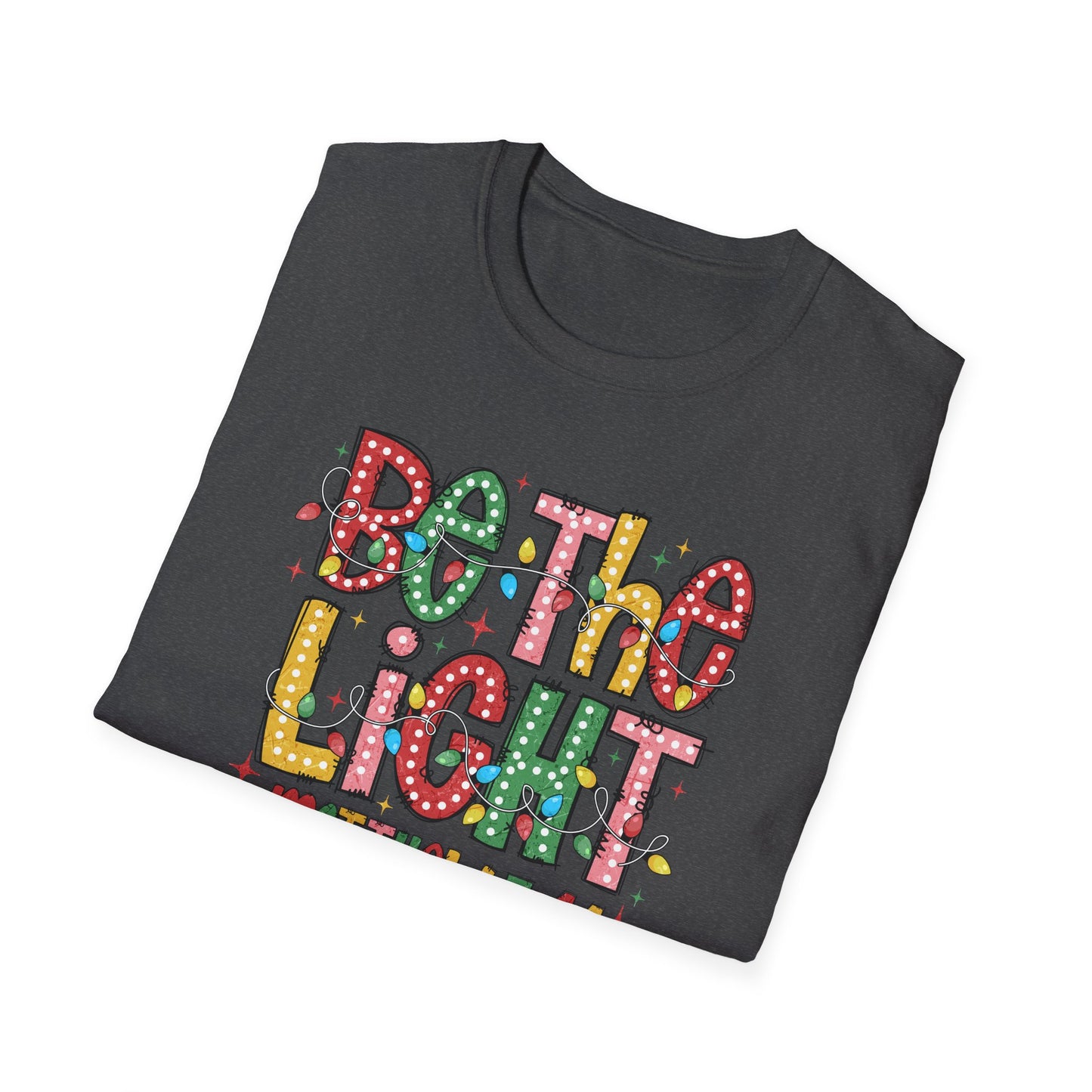 Be The Light T-Shirt — Matthew 5:14 Inspirational Christian Tee