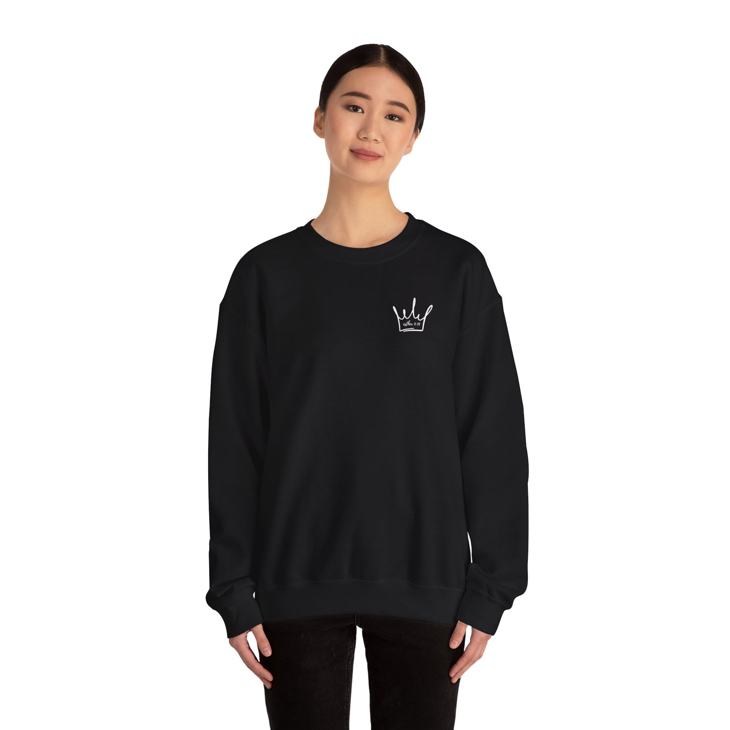 Esther 4:14 Unisex Heavy Blend™ Crewneck Sweatshirt