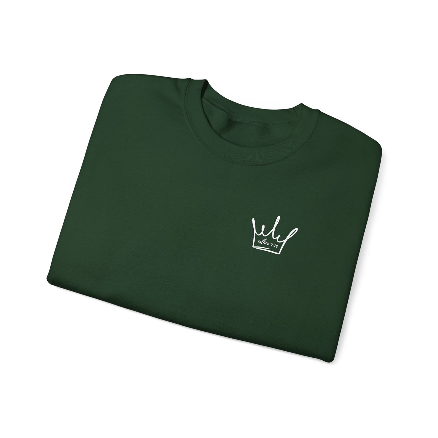 Esther 4:14 Unisex Heavy Blend™ Crewneck Sweatshirt