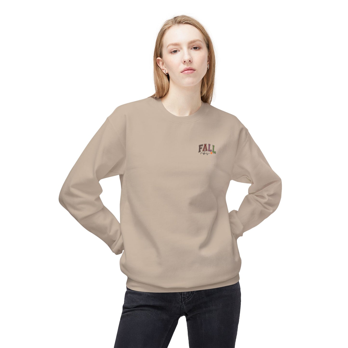 Cozy Fall Sweatshirt, Unisex Fleece Crewneck for Autumn, Perfect Fall Gift, Seasonal Fashion, Thanksgiving Apparel