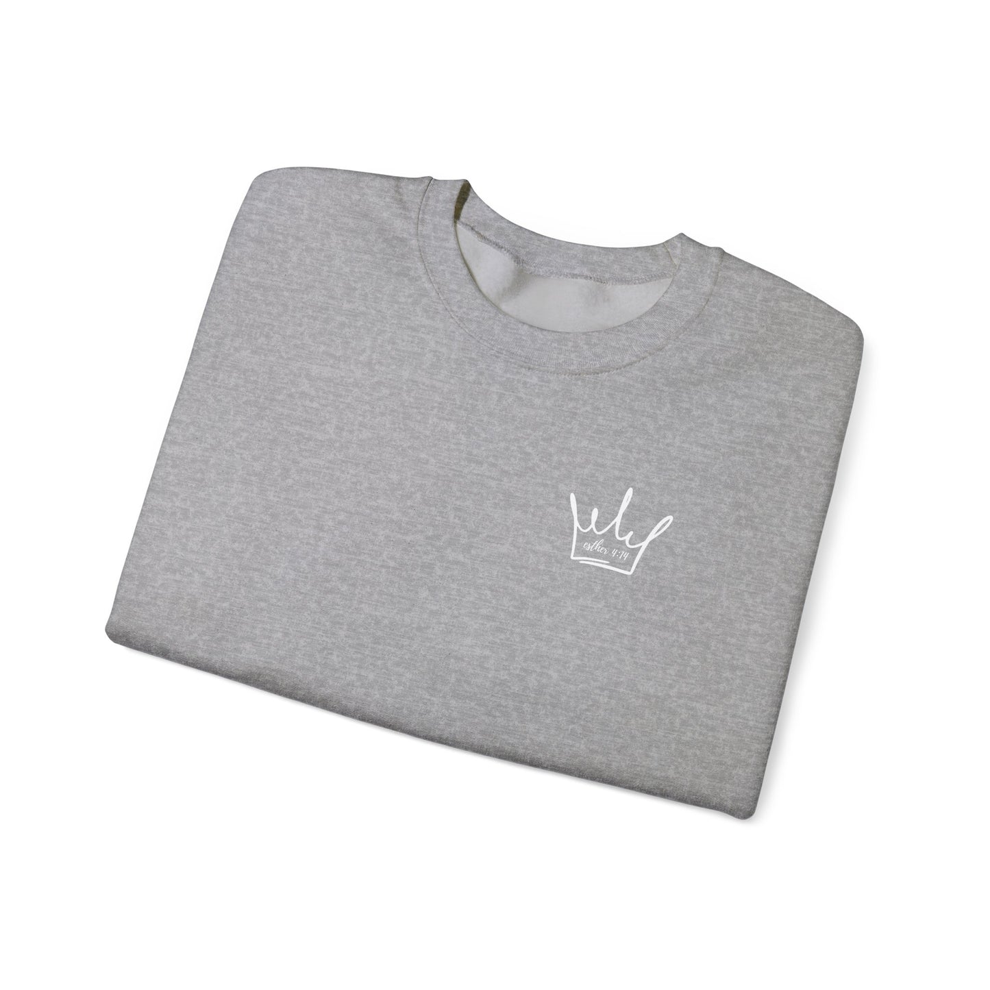 Esther 4:14 Unisex Heavy Blend™ Crewneck Sweatshirt