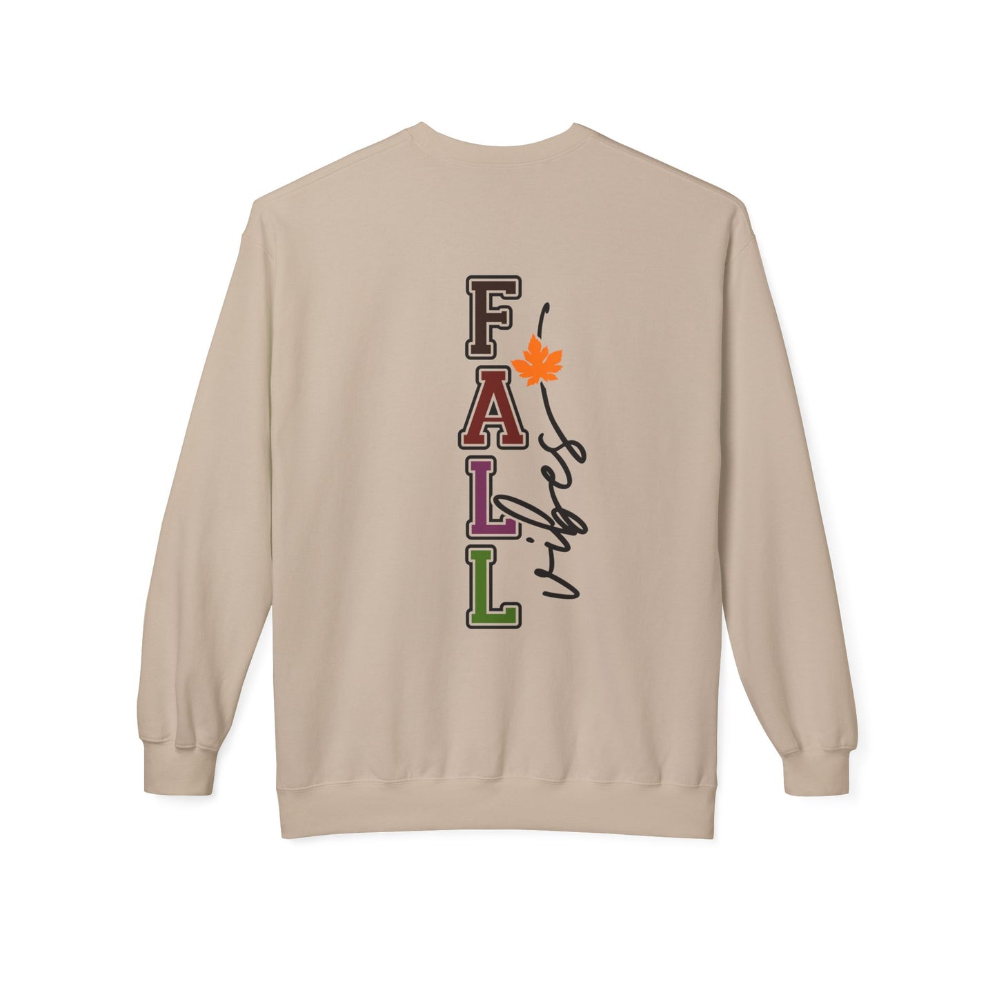 Cozy Fall Sweatshirt, Unisex Fleece Crewneck for Autumn, Perfect Fall Gift, Seasonal Fashion, Thanksgiving Apparel