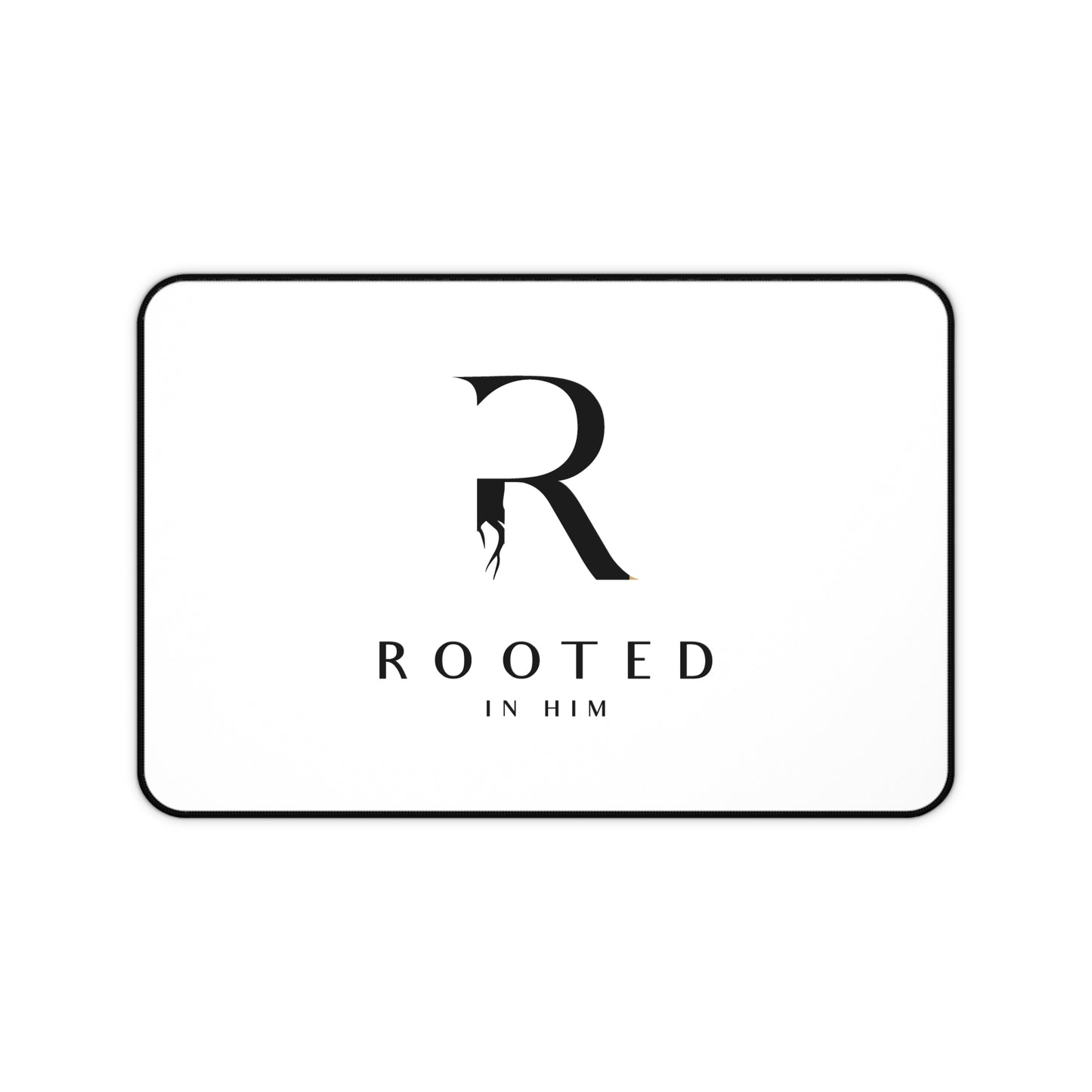 Rooted In Him Desk Mat