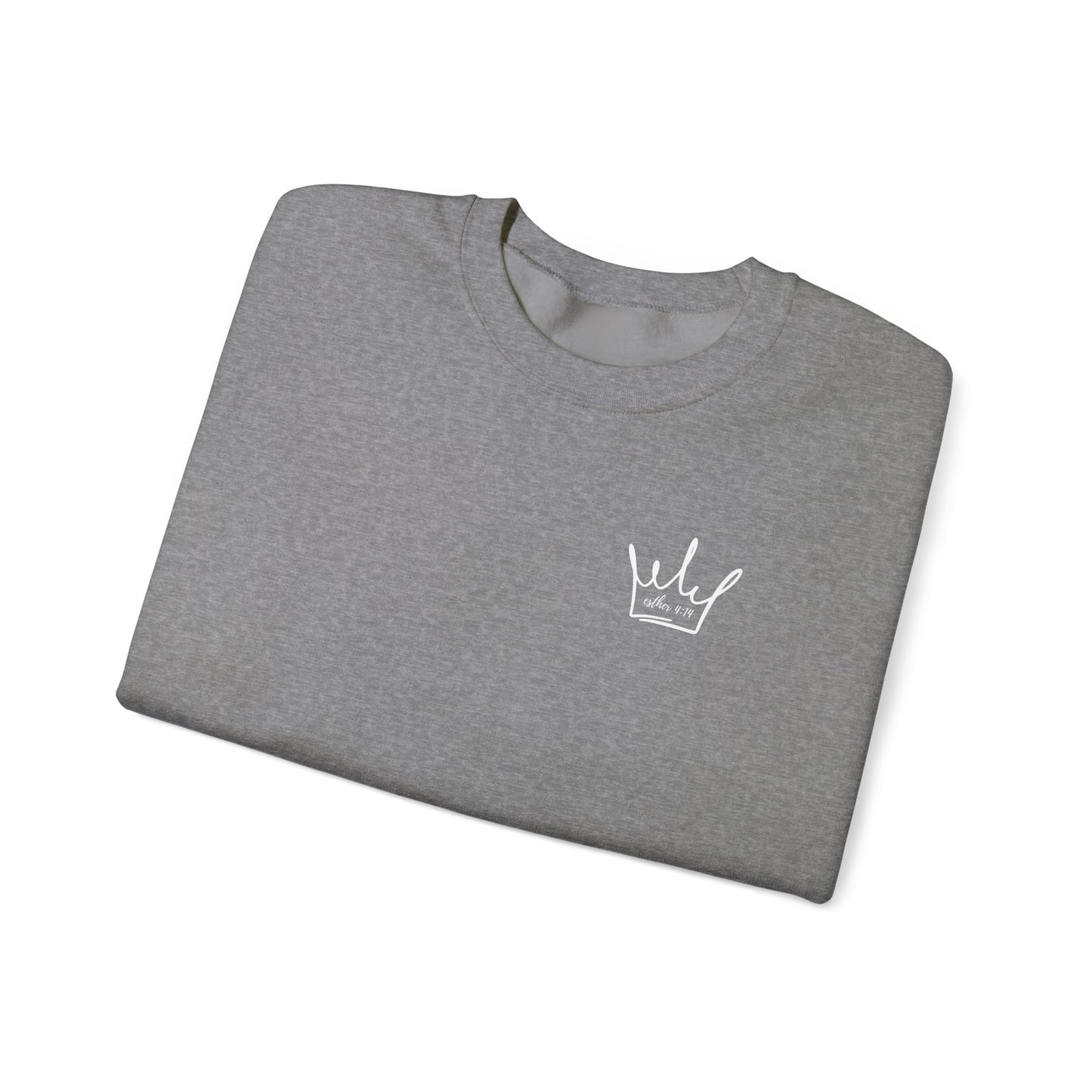 Esther 4:14 Unisex Heavy Blend™ Crewneck Sweatshirt