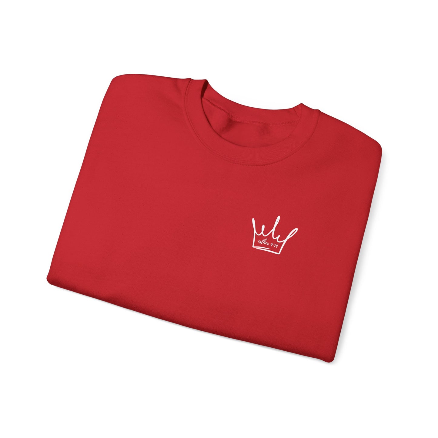 Esther 4:14 Unisex Heavy Blend™ Crewneck Sweatshirt