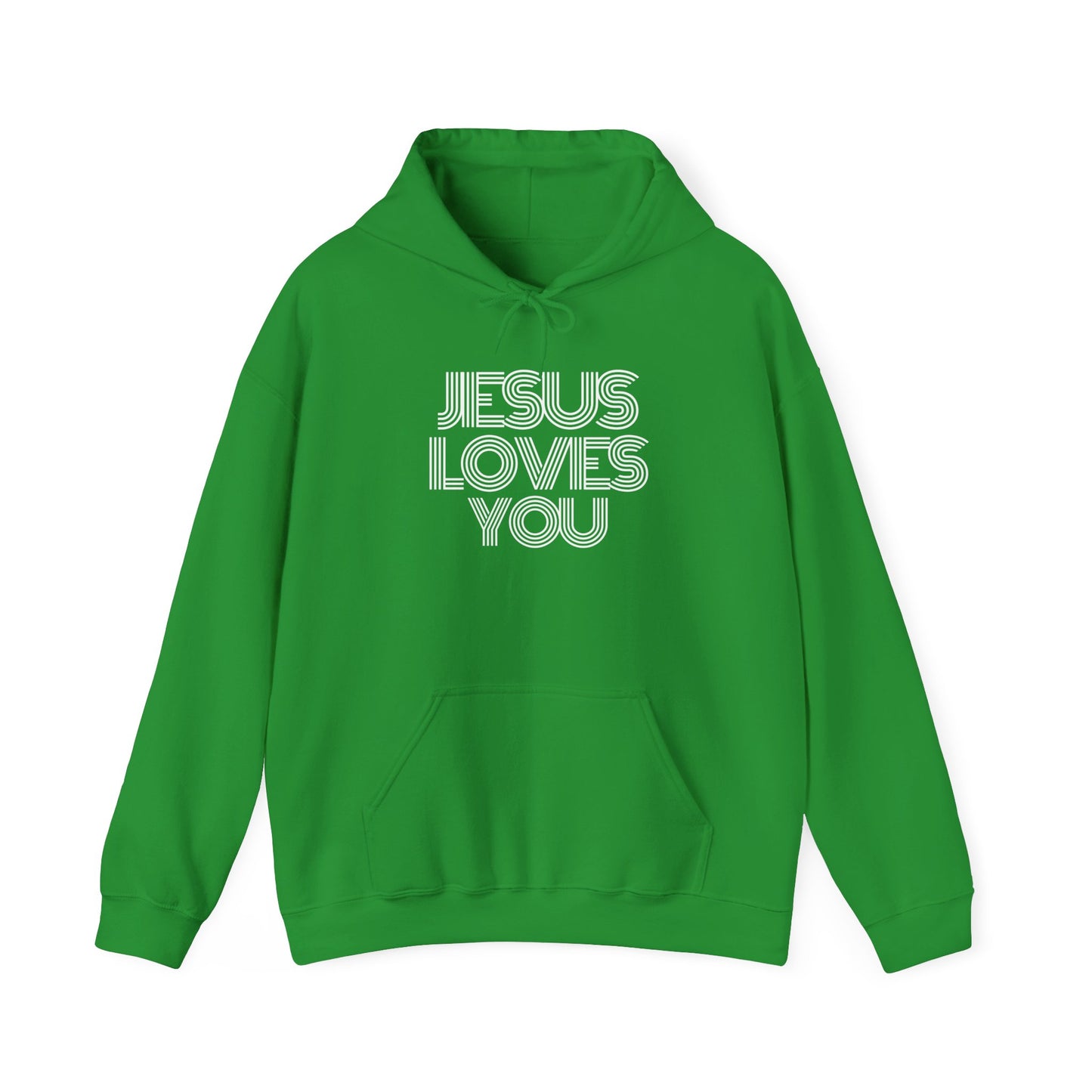 Jesus Loves You Unisex Heavy Blend™ Hooded Sweatshirt