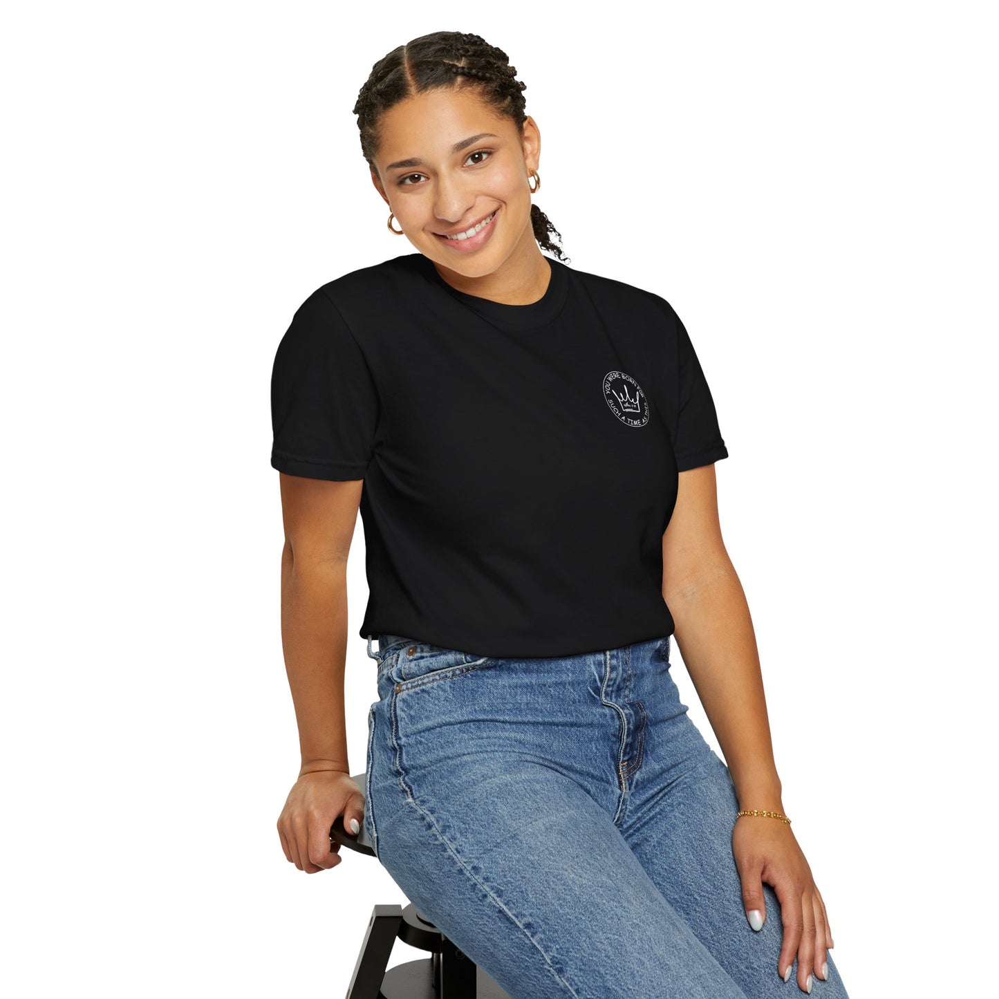 Esther 4:14 Inspirational Unisex Garment-Dyed T-shirt - 'You Were Born for Such a Time As This' - Motivational Fashion for Everyday Wear