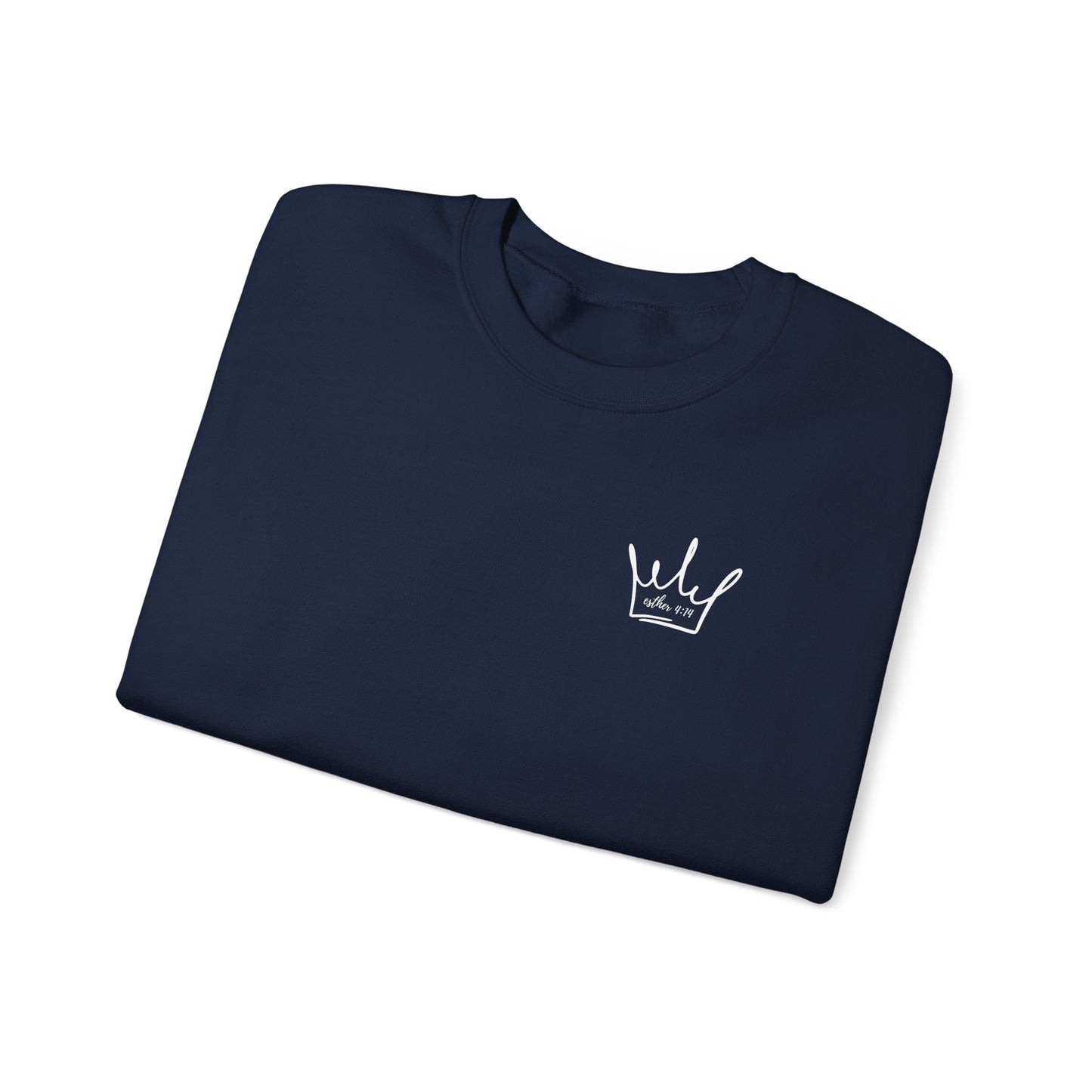 Esther 4:14 Unisex Heavy Blend™ Crewneck Sweatshirt
