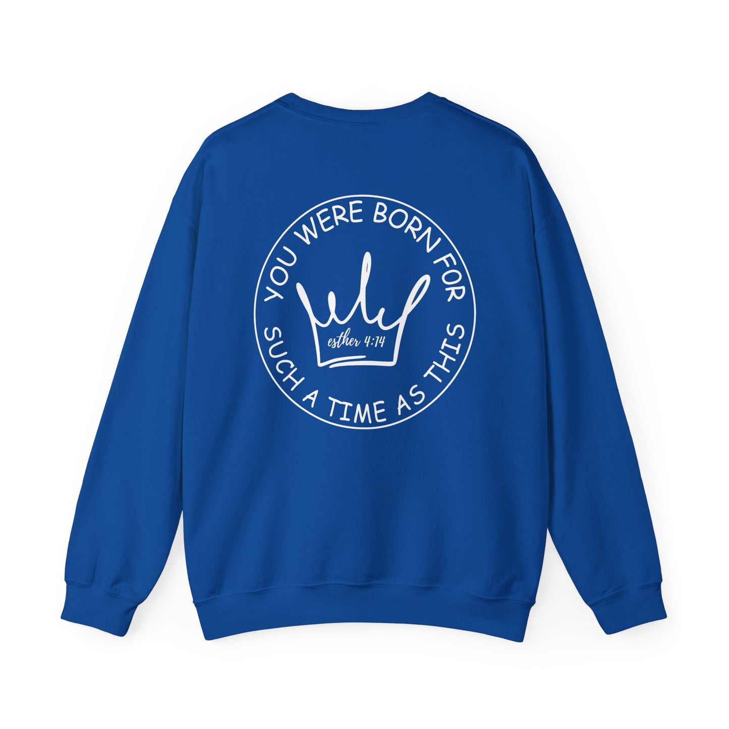 Esther 4:14 Unisex Heavy Blend™ Crewneck Sweatshirt