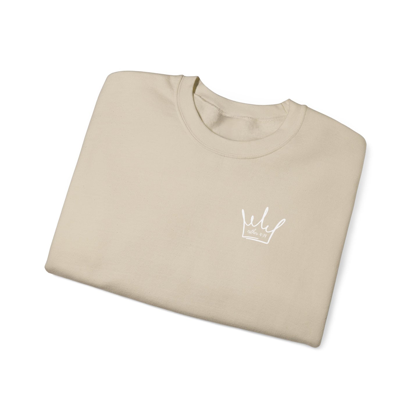 Esther 4:14 Unisex Heavy Blend™ Crewneck Sweatshirt
