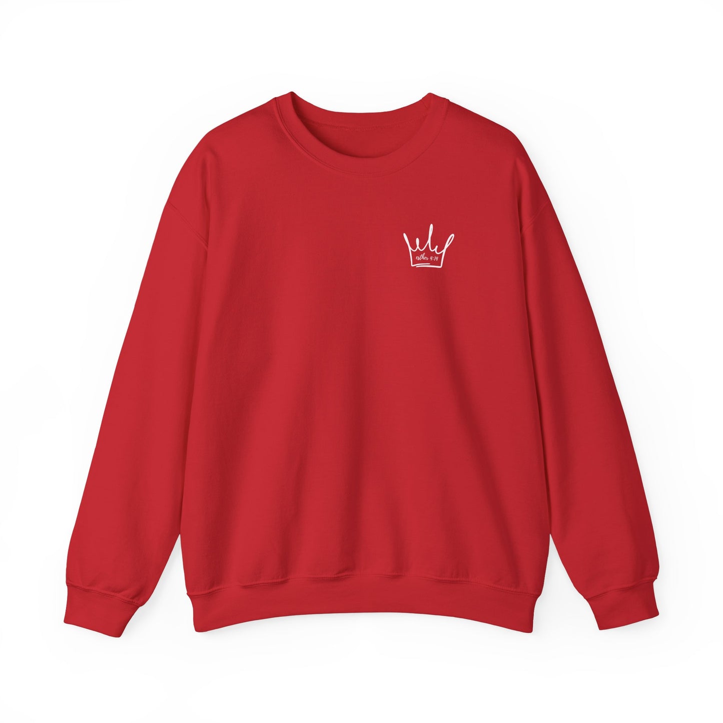 Esther 4:14 Unisex Heavy Blend™ Crewneck Sweatshirt