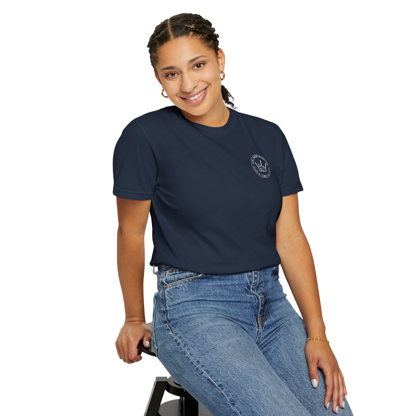 Esther 4:14 Inspirational Unisex Garment-Dyed T-shirt - 'You Were Born for Such a Time As This' - Motivational Fashion for Everyday Wear