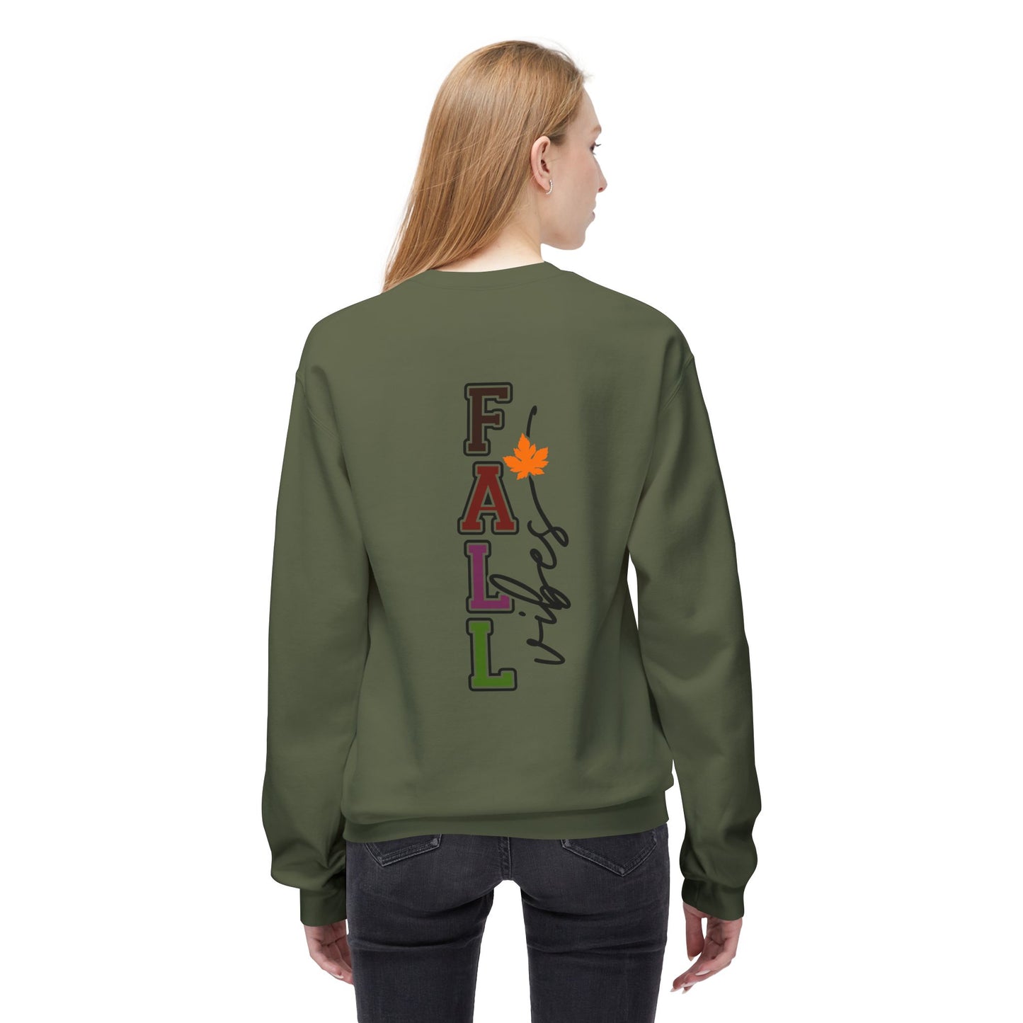 Cozy Fall Sweatshirt, Unisex Fleece Crewneck for Autumn, Perfect Fall Gift, Seasonal Fashion, Thanksgiving Apparel
