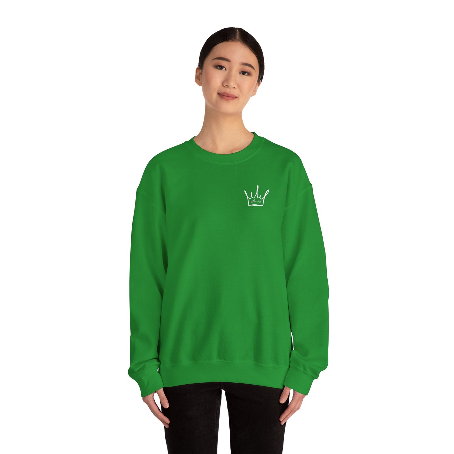 Esther 4:14 Unisex Heavy Blend™ Crewneck Sweatshirt