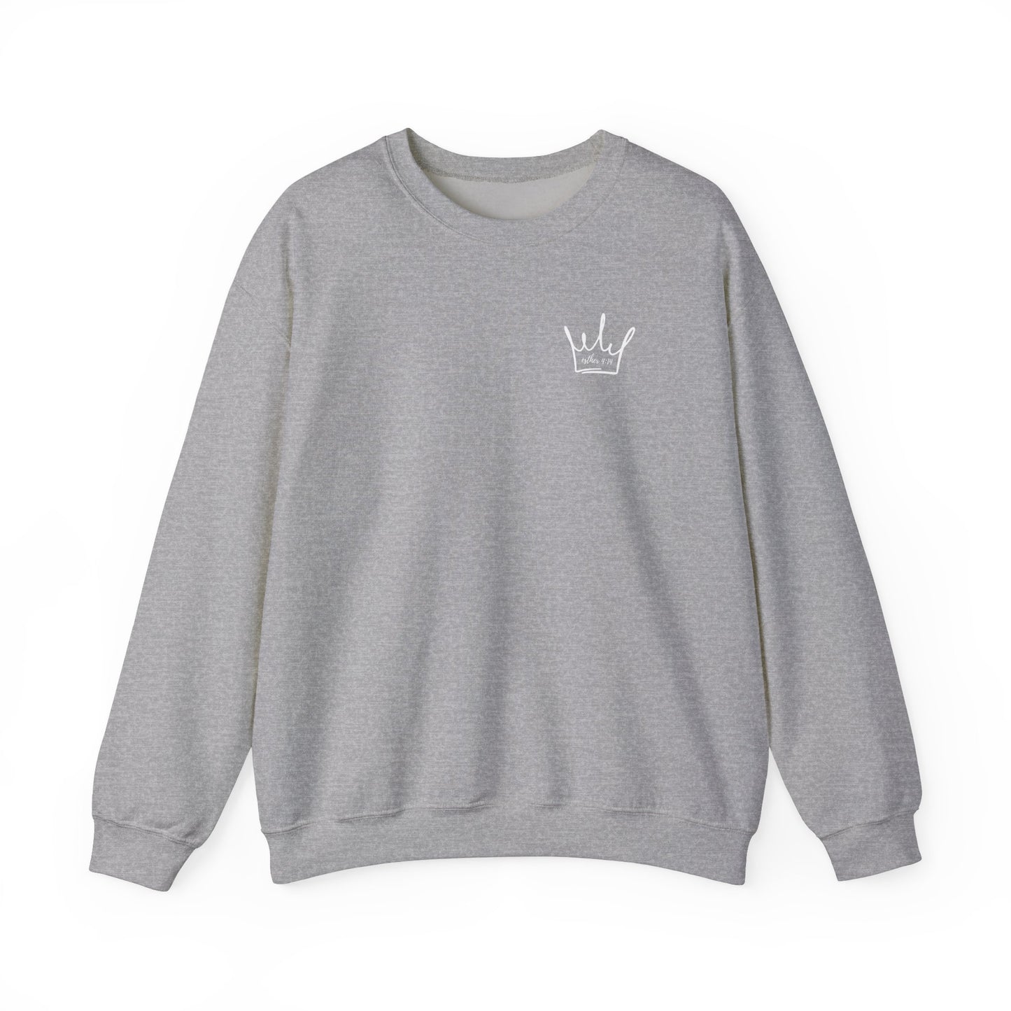 Esther 4:14 Unisex Heavy Blend™ Crewneck Sweatshirt