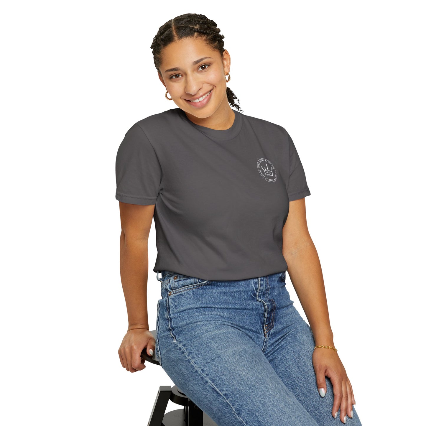 Esther 4:14 Inspirational Unisex Garment-Dyed T-shirt - 'You Were Born for Such a Time As This' - Motivational Fashion for Everyday Wear