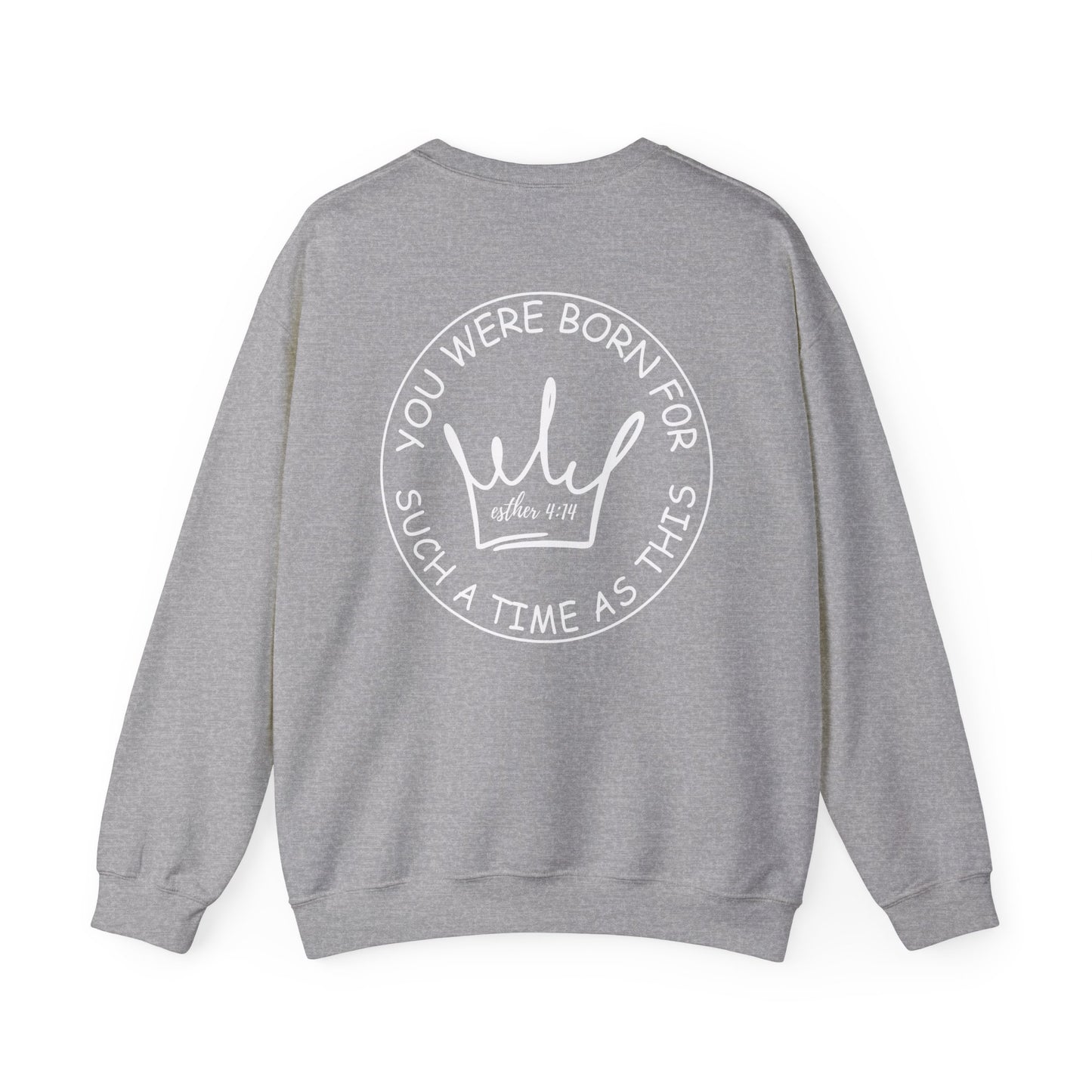 Esther 4:14 Unisex Heavy Blend™ Crewneck Sweatshirt
