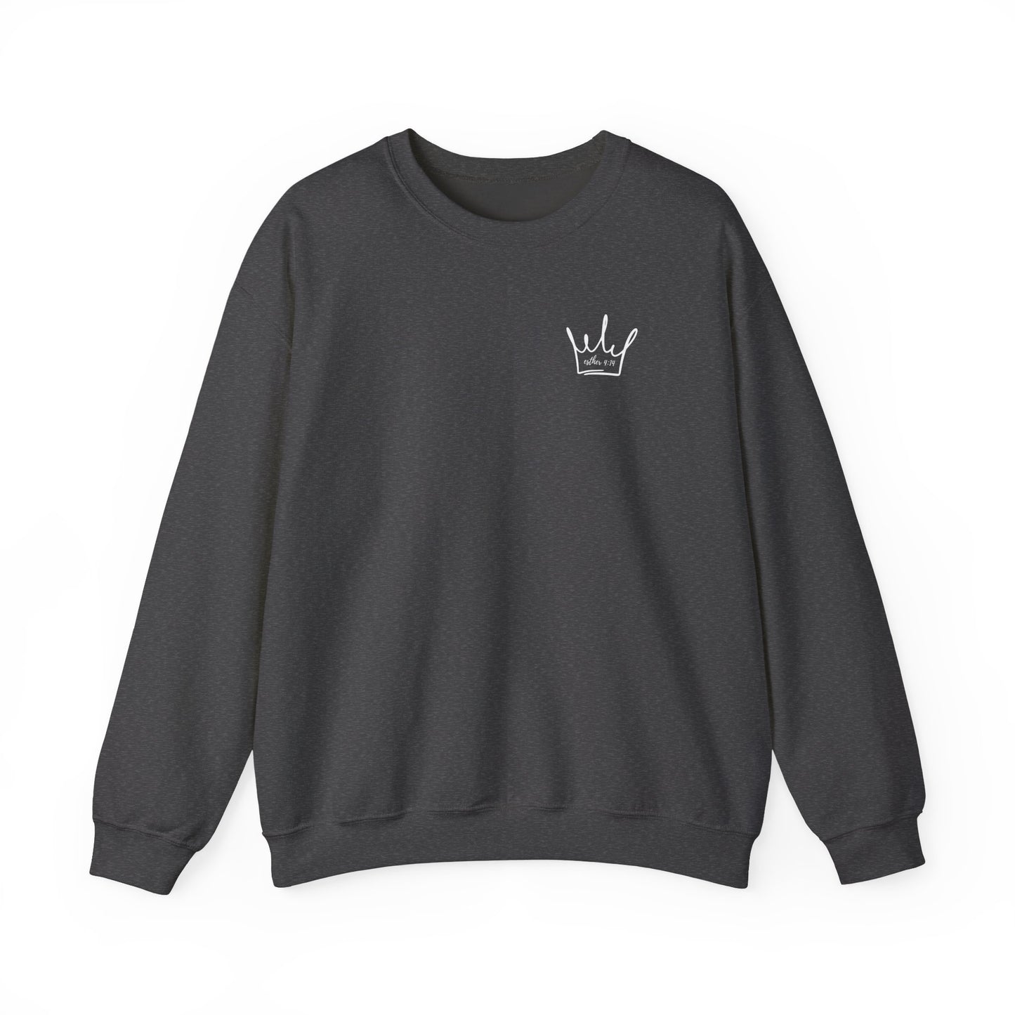 Esther 4:14 Unisex Heavy Blend™ Crewneck Sweatshirt