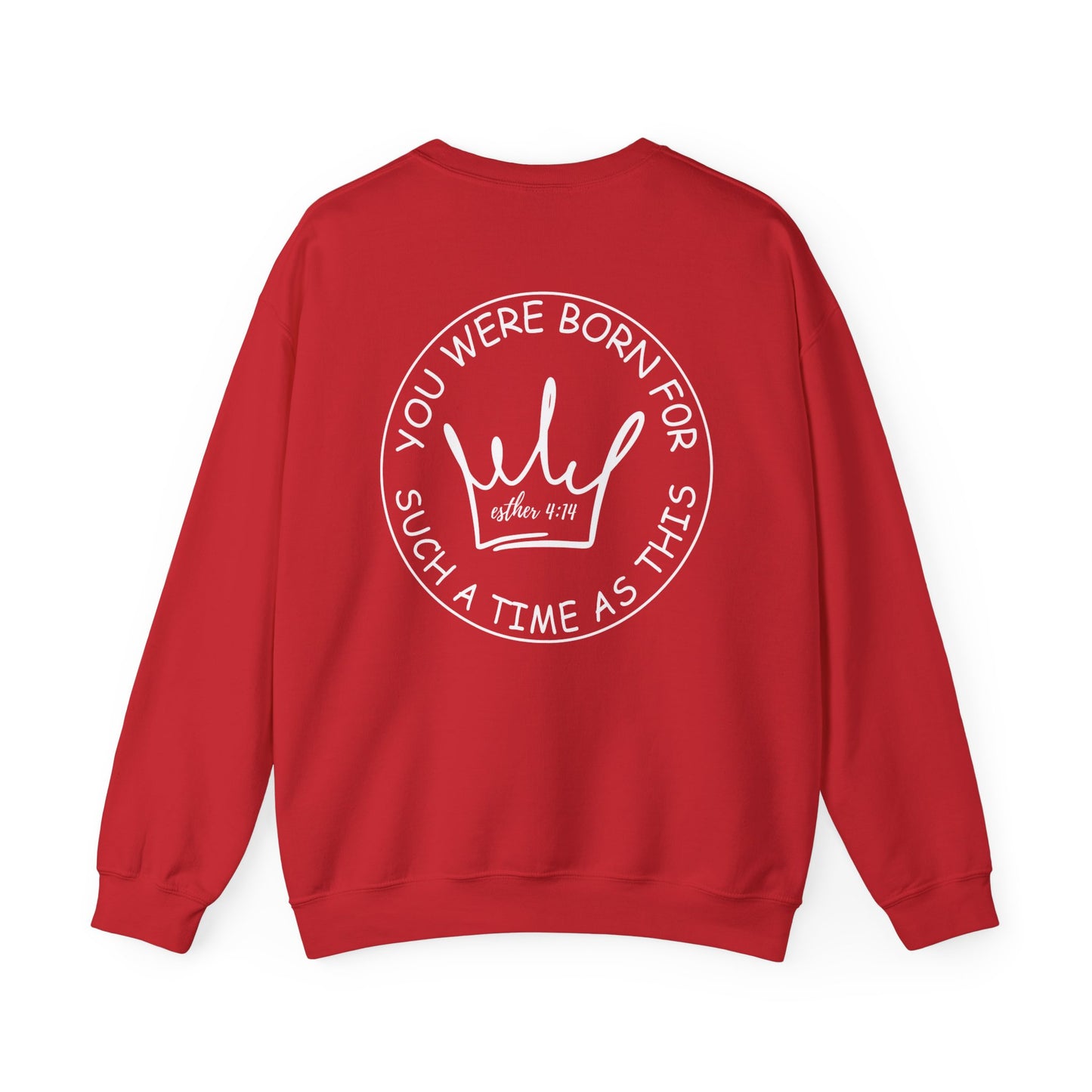 Esther 4:14 Unisex Heavy Blend™ Crewneck Sweatshirt