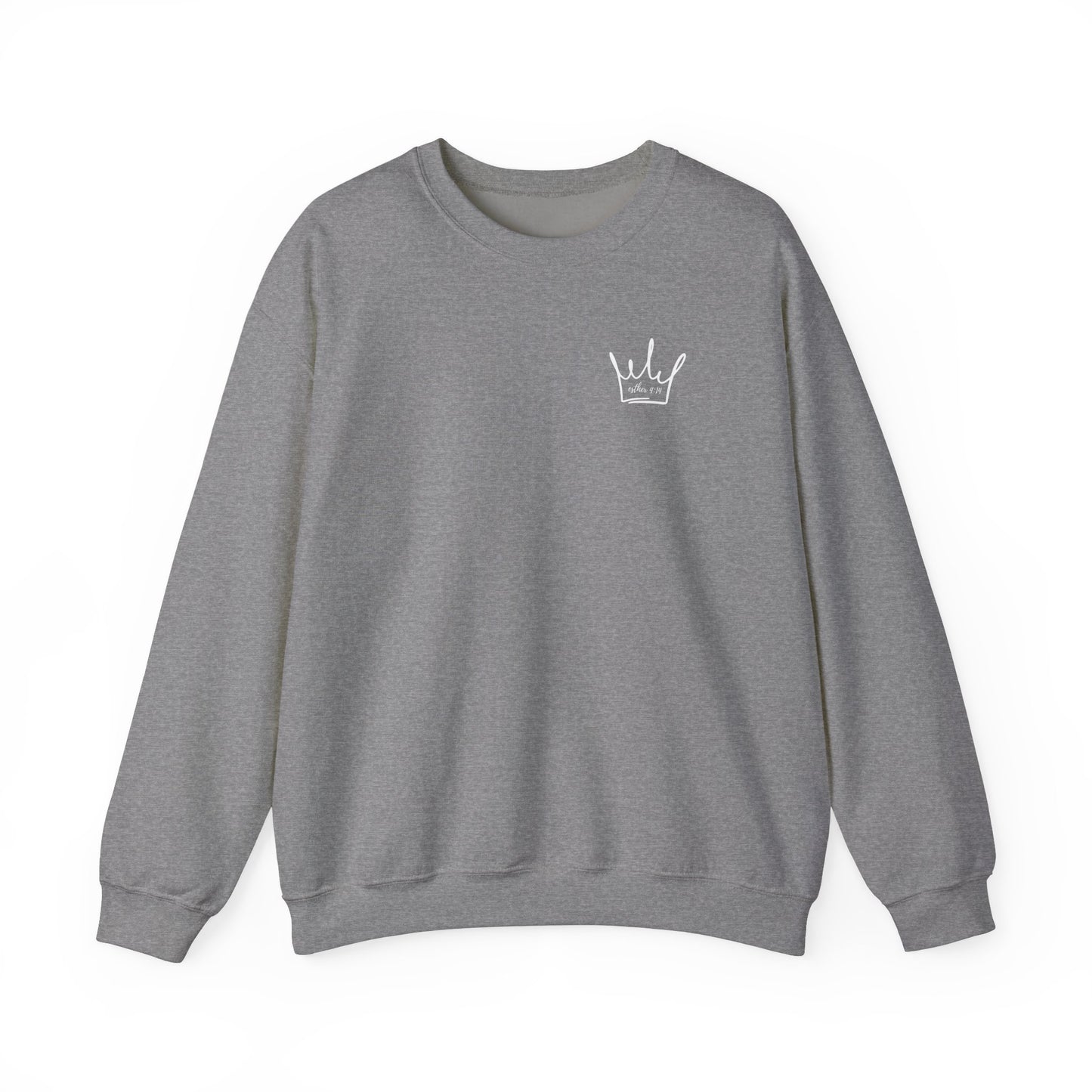 Esther 4:14 Unisex Heavy Blend™ Crewneck Sweatshirt