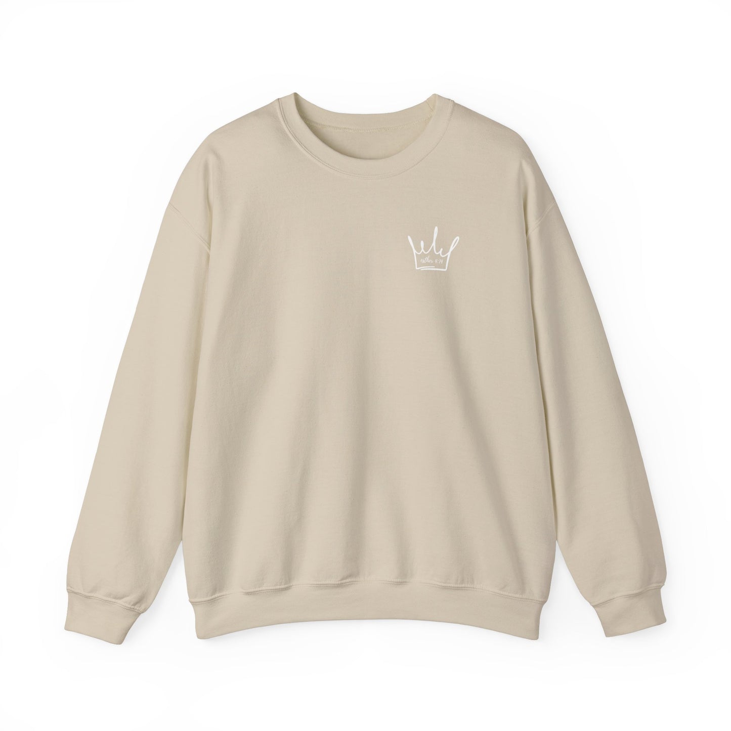 Esther 4:14 Unisex Heavy Blend™ Crewneck Sweatshirt