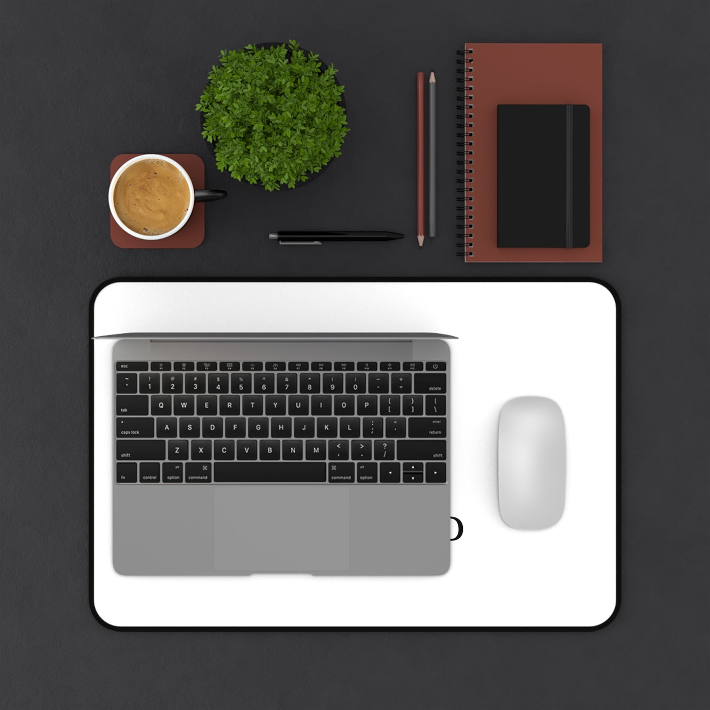 Rooted In Him Desk Mat