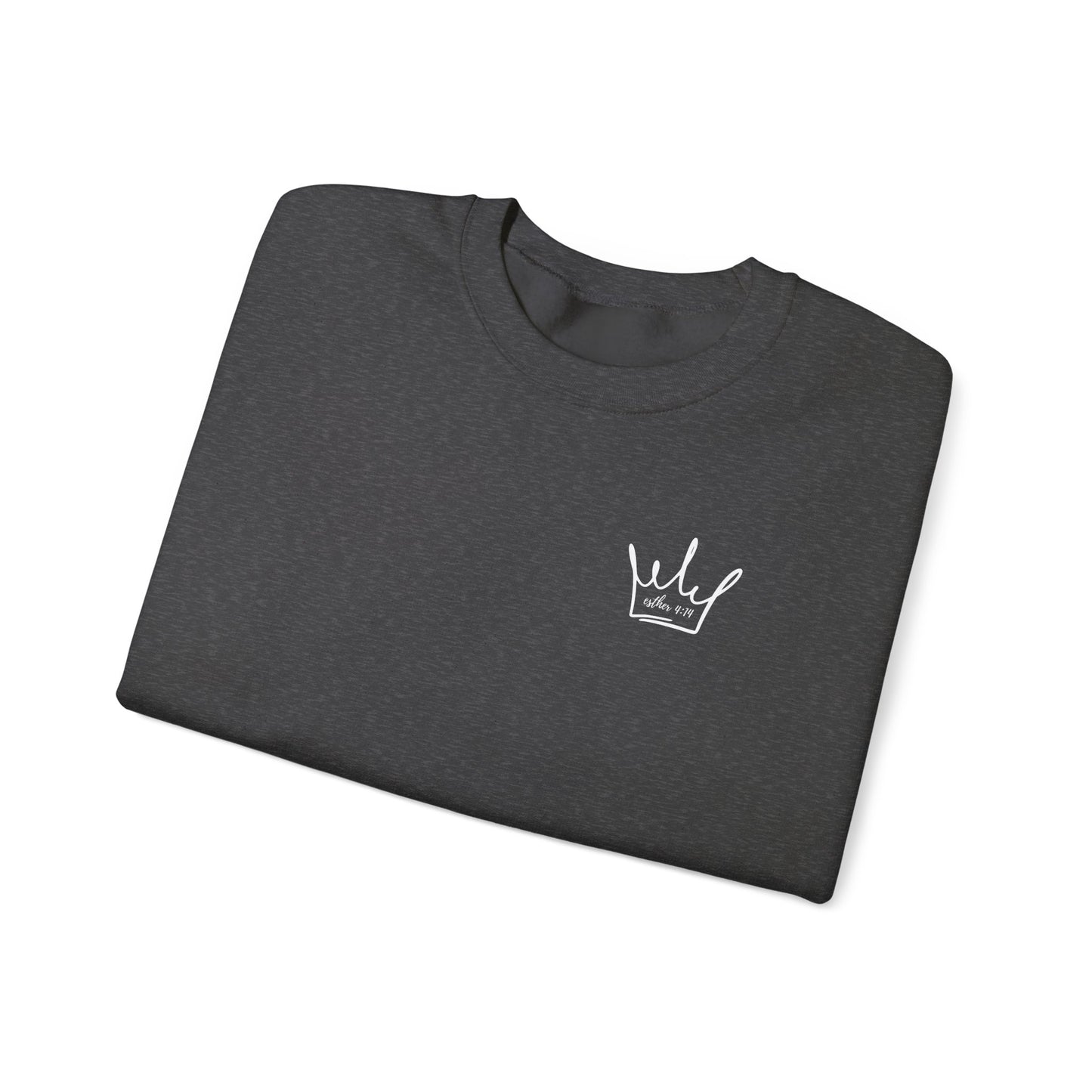 Esther 4:14 Unisex Heavy Blend™ Crewneck Sweatshirt