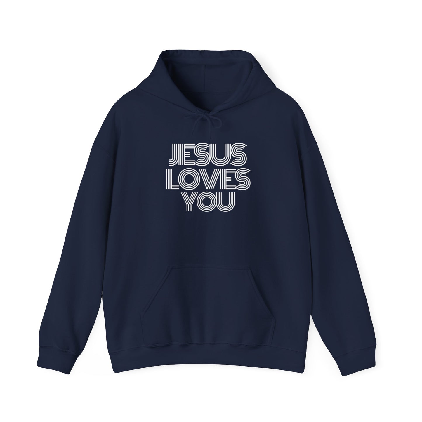 Jesus Loves You Unisex Heavy Blend™ Hooded Sweatshirt