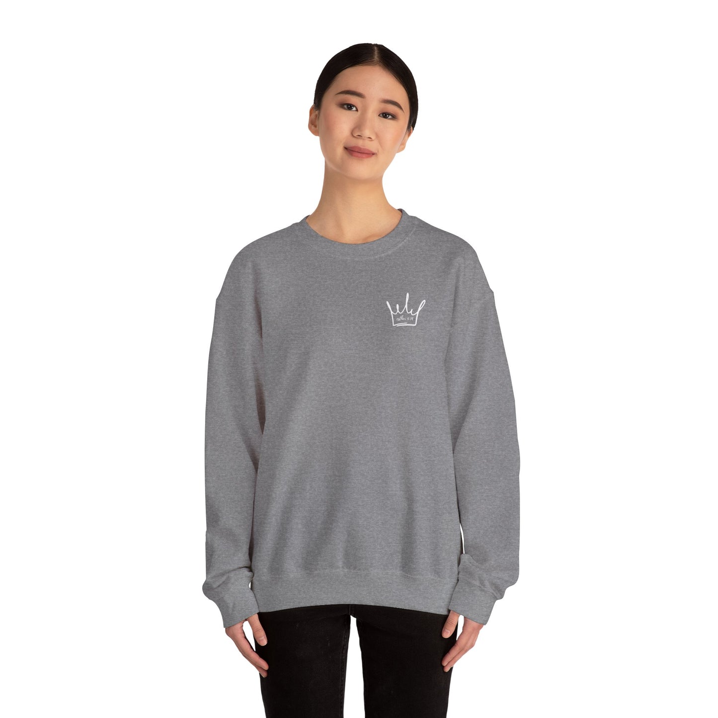 Esther 4:14 Unisex Heavy Blend™ Crewneck Sweatshirt