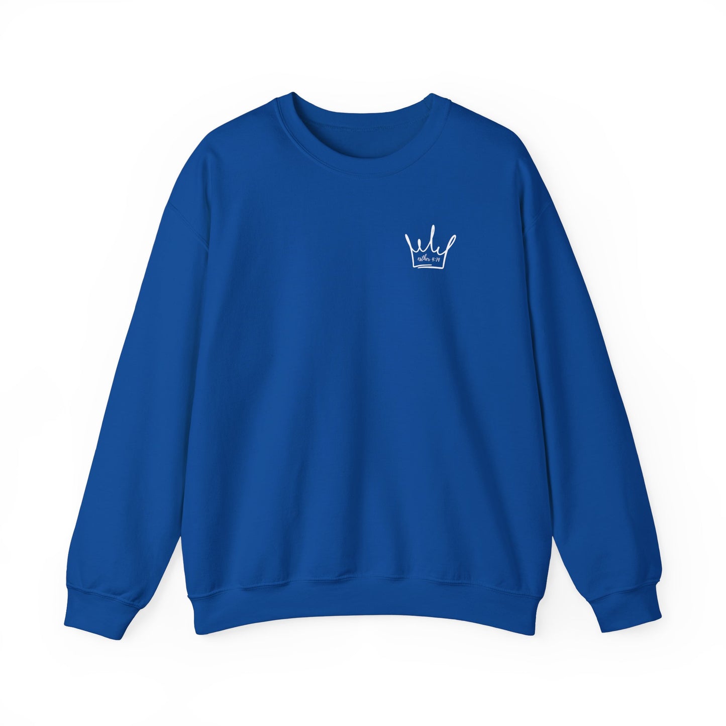 Esther 4:14 Unisex Heavy Blend™ Crewneck Sweatshirt