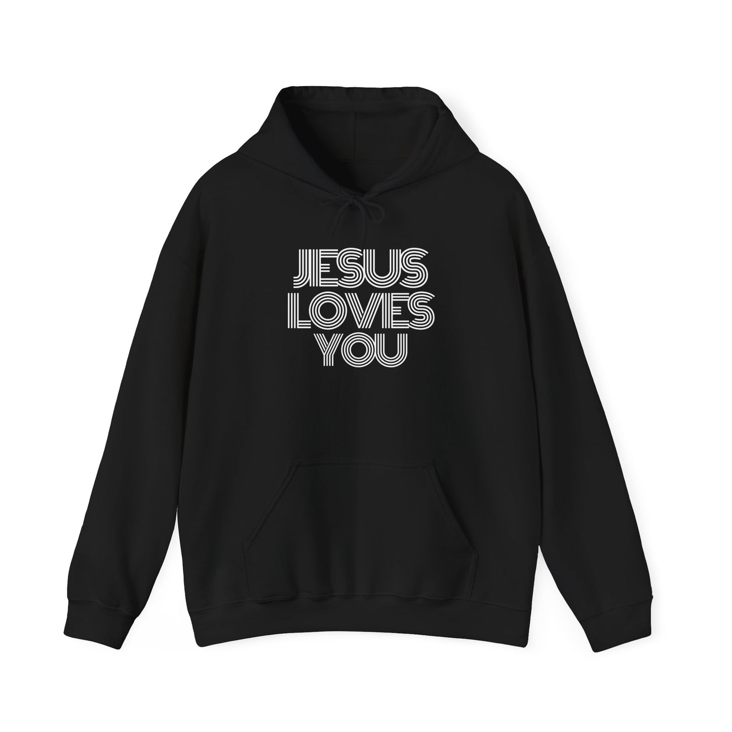 Jesus Loves You Unisex Heavy Blend™ Hooded Sweatshirt