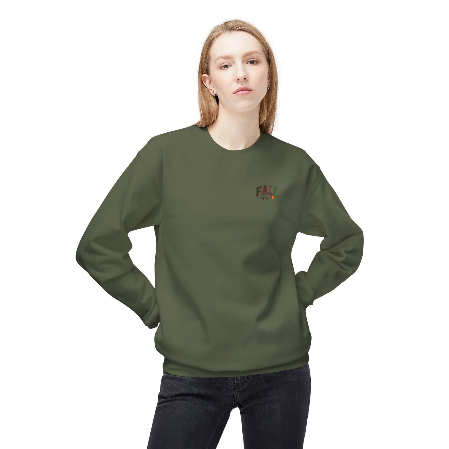 Cozy Fall Sweatshirt, Unisex Fleece Crewneck for Autumn, Perfect Fall Gift, Seasonal Fashion, Thanksgiving Apparel