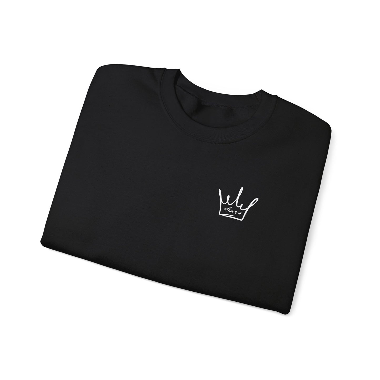 Esther 4:14 Unisex Heavy Blend™ Crewneck Sweatshirt