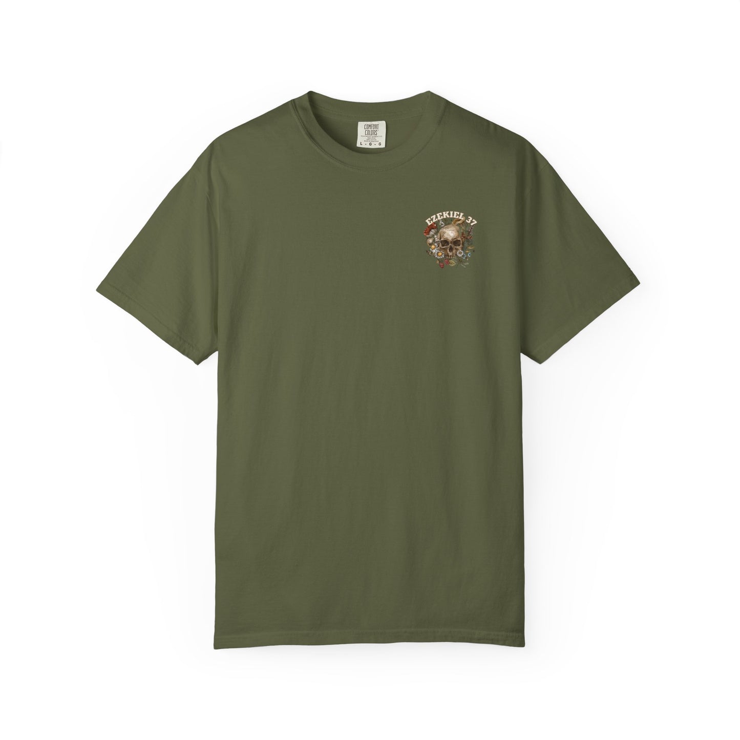 Unisex Skull Graphic T-Shirt, Vintage Aesthetic Tee, Perfect for Halloween, Casual Wear, Gift for Nature Lovers