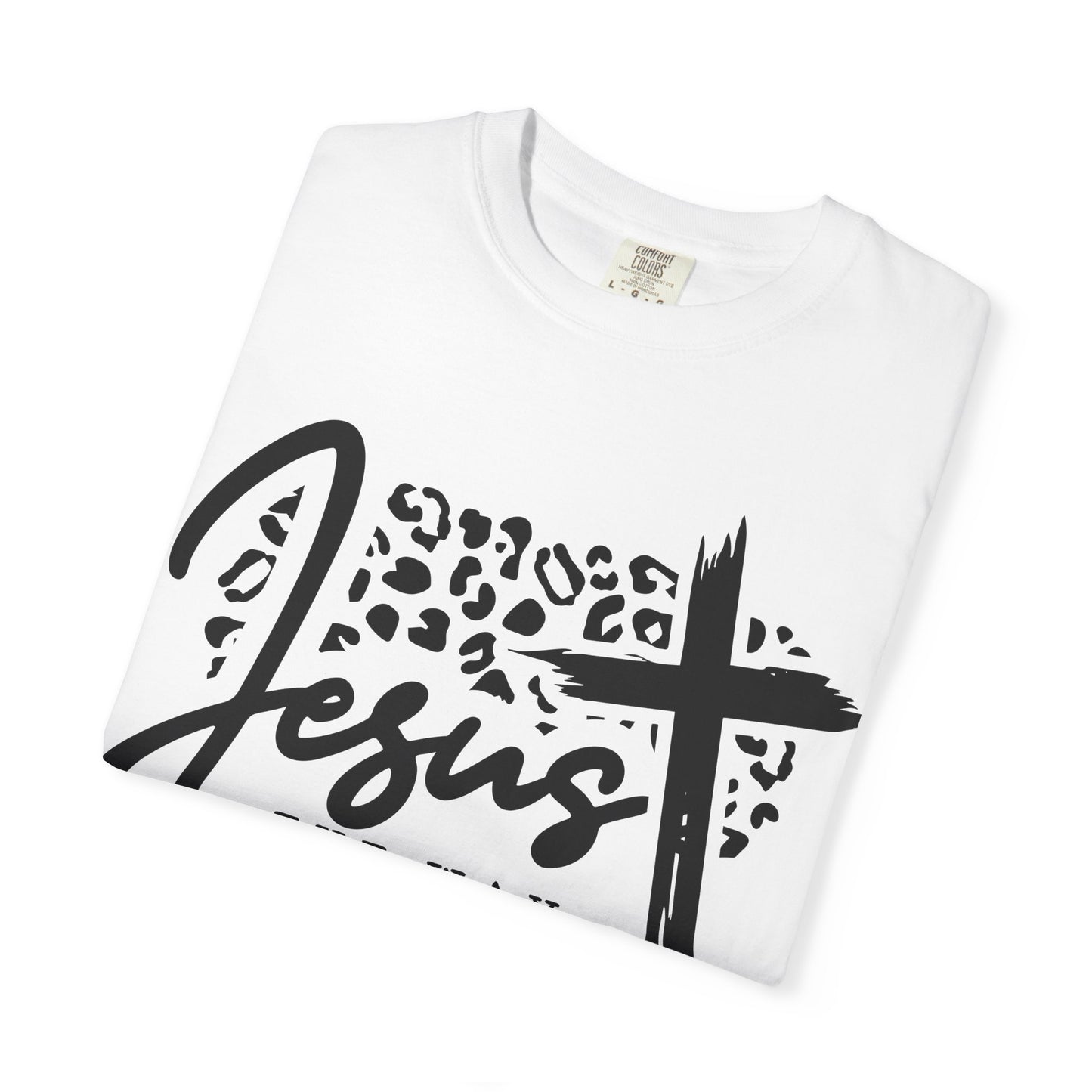 Jesus The Way Unisex Garment-Dyed T-Shirt - Faith-Inspired Shirt