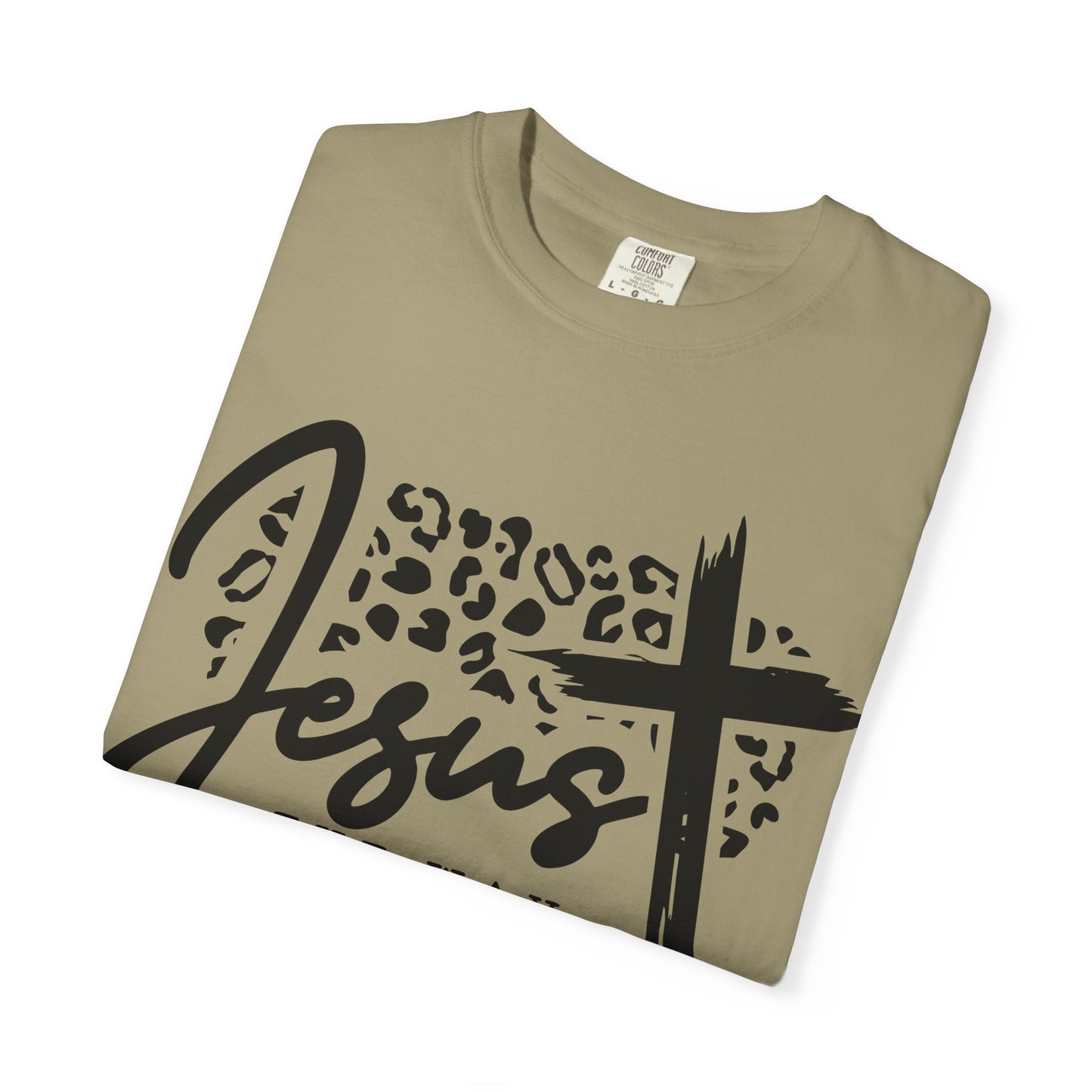 Jesus The Way Unisex Garment-Dyed T-Shirt - Faith-Inspired Shirt