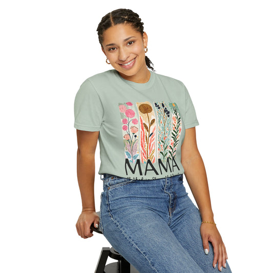 Mama Floral T-Shirt - Celebrating Strength & Dignity