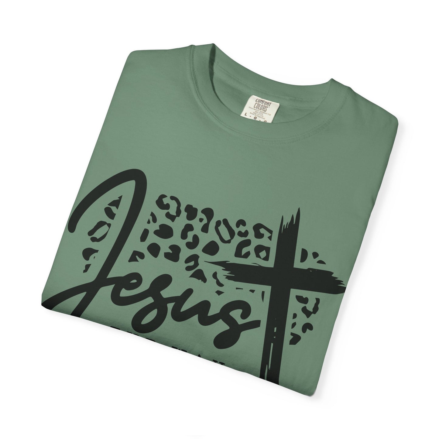 Jesus The Way Unisex Garment-Dyed T-Shirt - Faith-Inspired Shirt