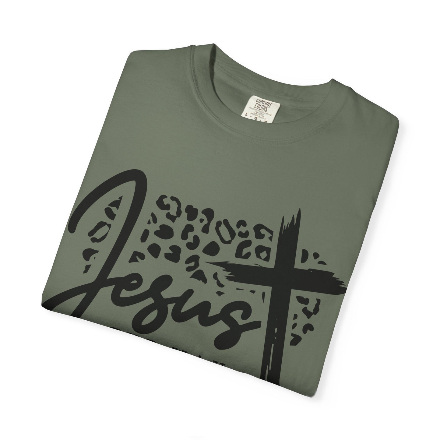 Jesus The Way Unisex Garment-Dyed T-Shirt - Faith-Inspired Shirt