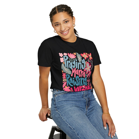 Praying Mama Raising Warriors T-Shirt | Inspirational Unisex Tee for Moms