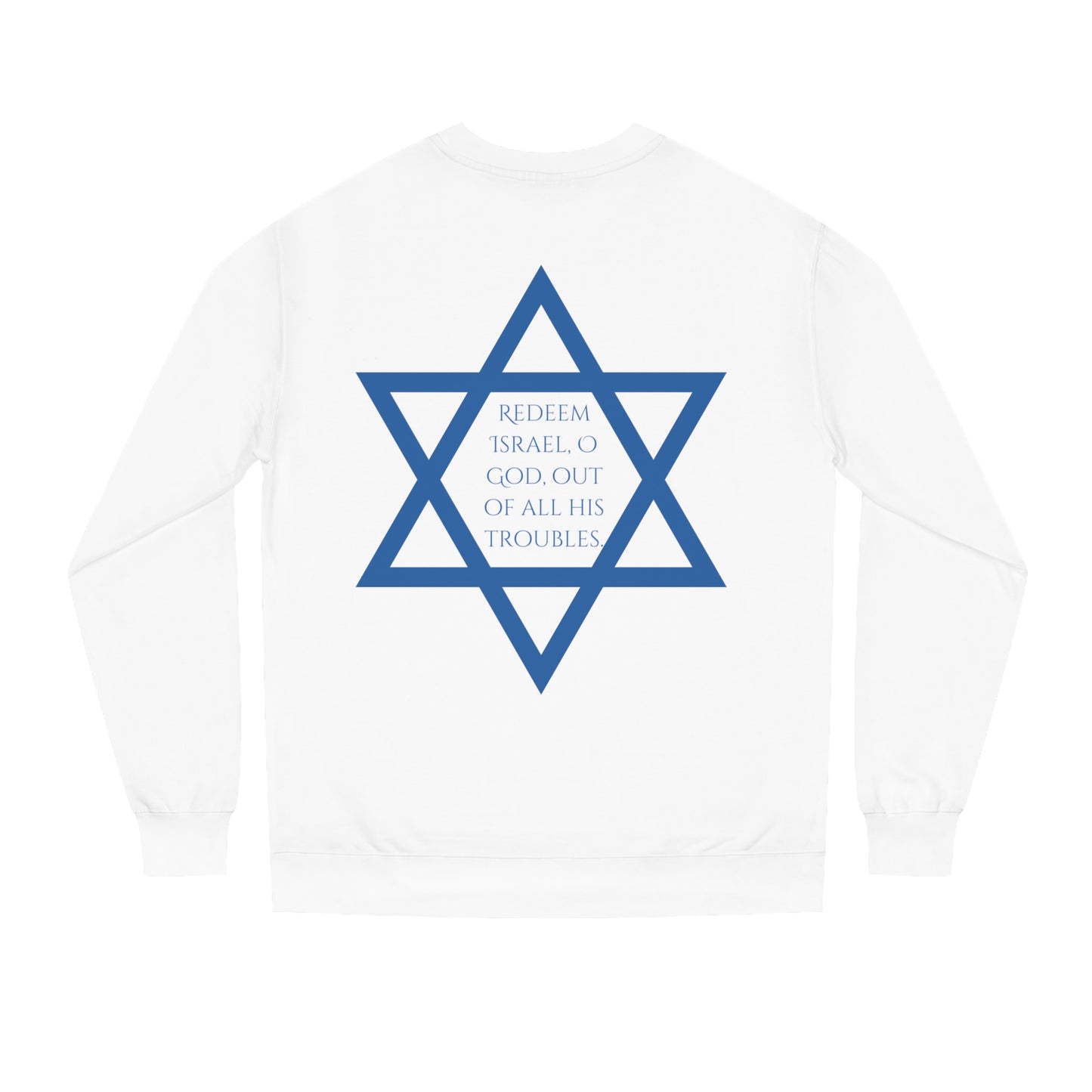 We Stand with Israel Unisex Crew Neck Sweatshirt
