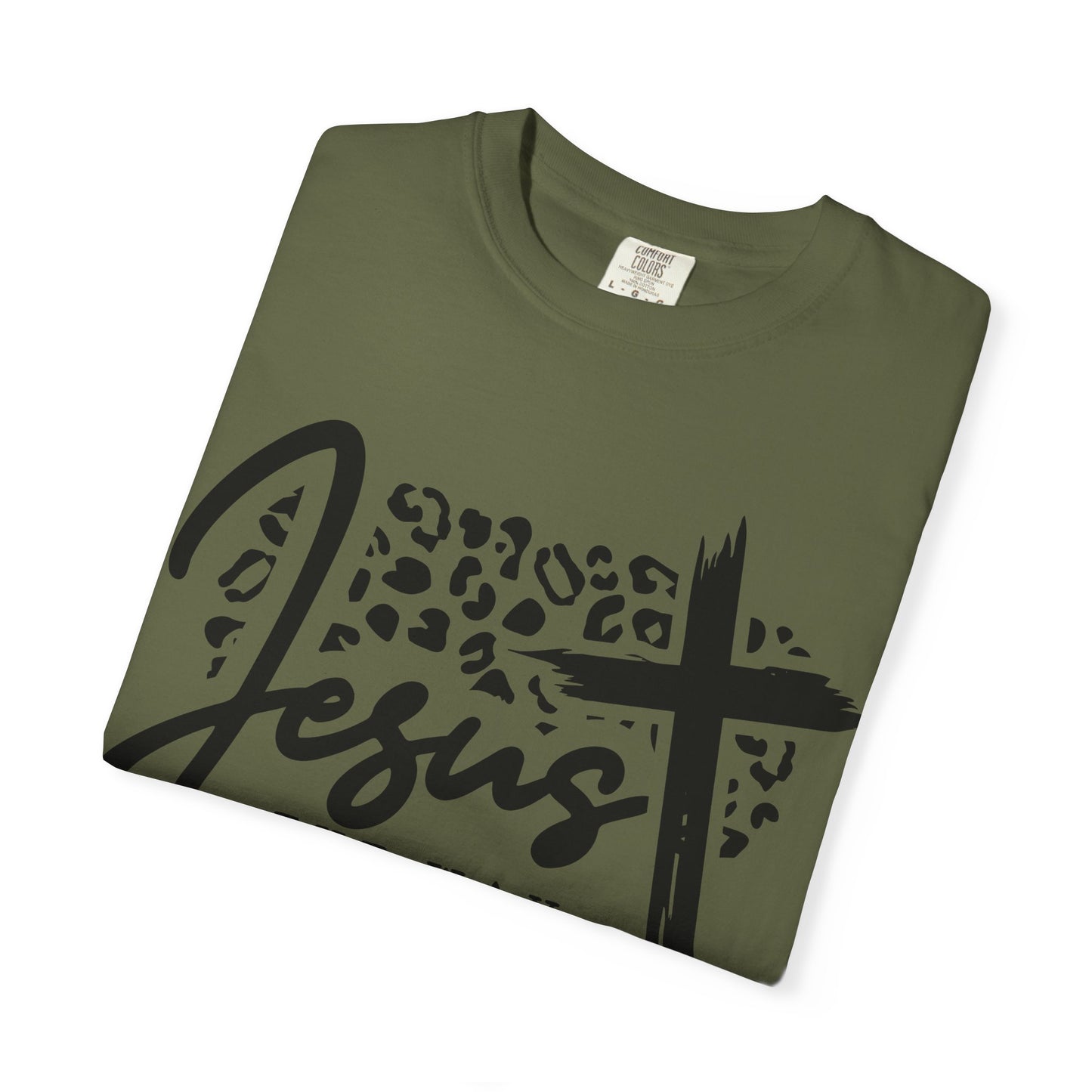 Jesus The Way Unisex Garment-Dyed T-Shirt - Faith-Inspired Shirt