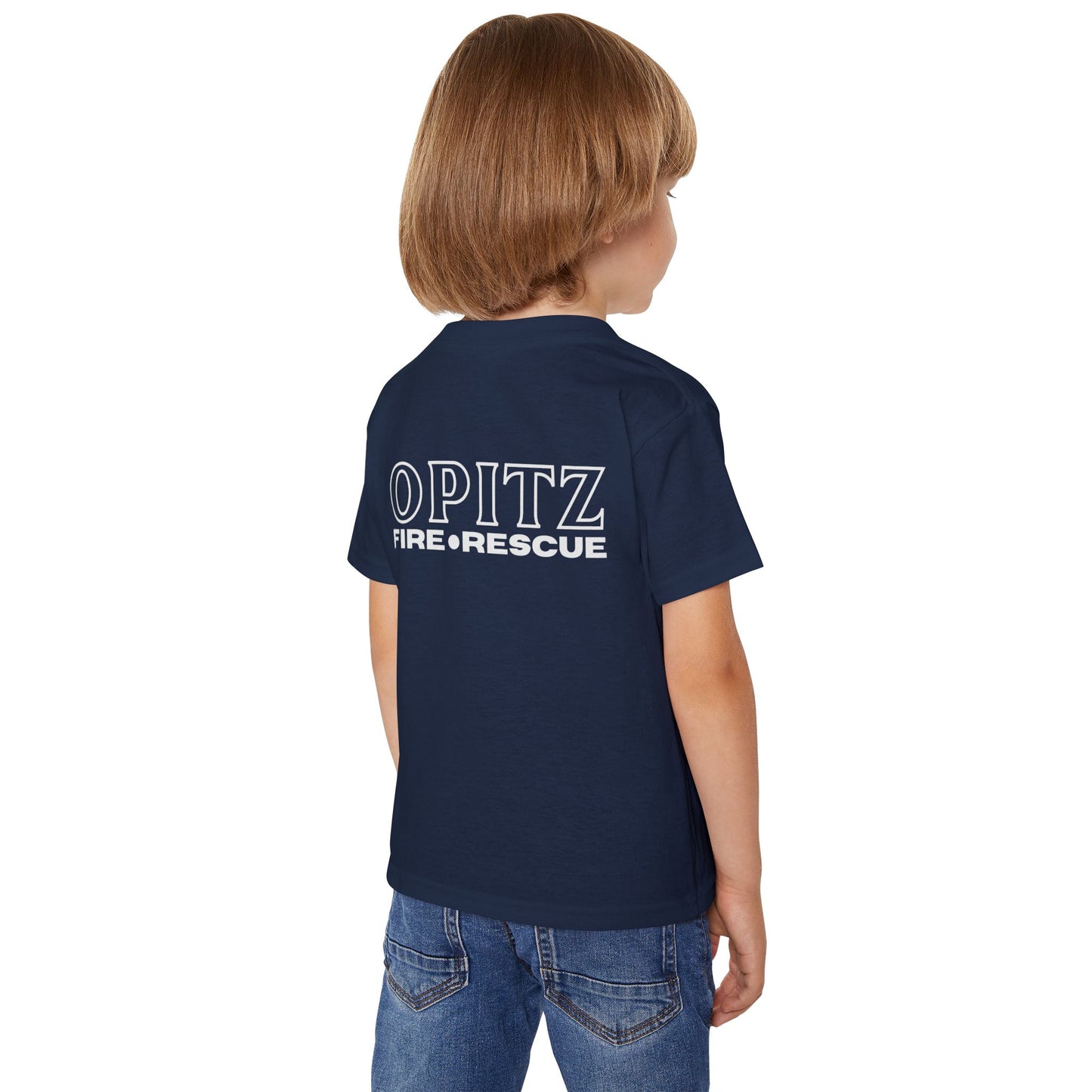 Firefighter Toddler T-Shirt for Little Heroes, Cute Gift for Birthdays, Baby Showers, Halloween, Firefighter Theme, Kids Apparel
