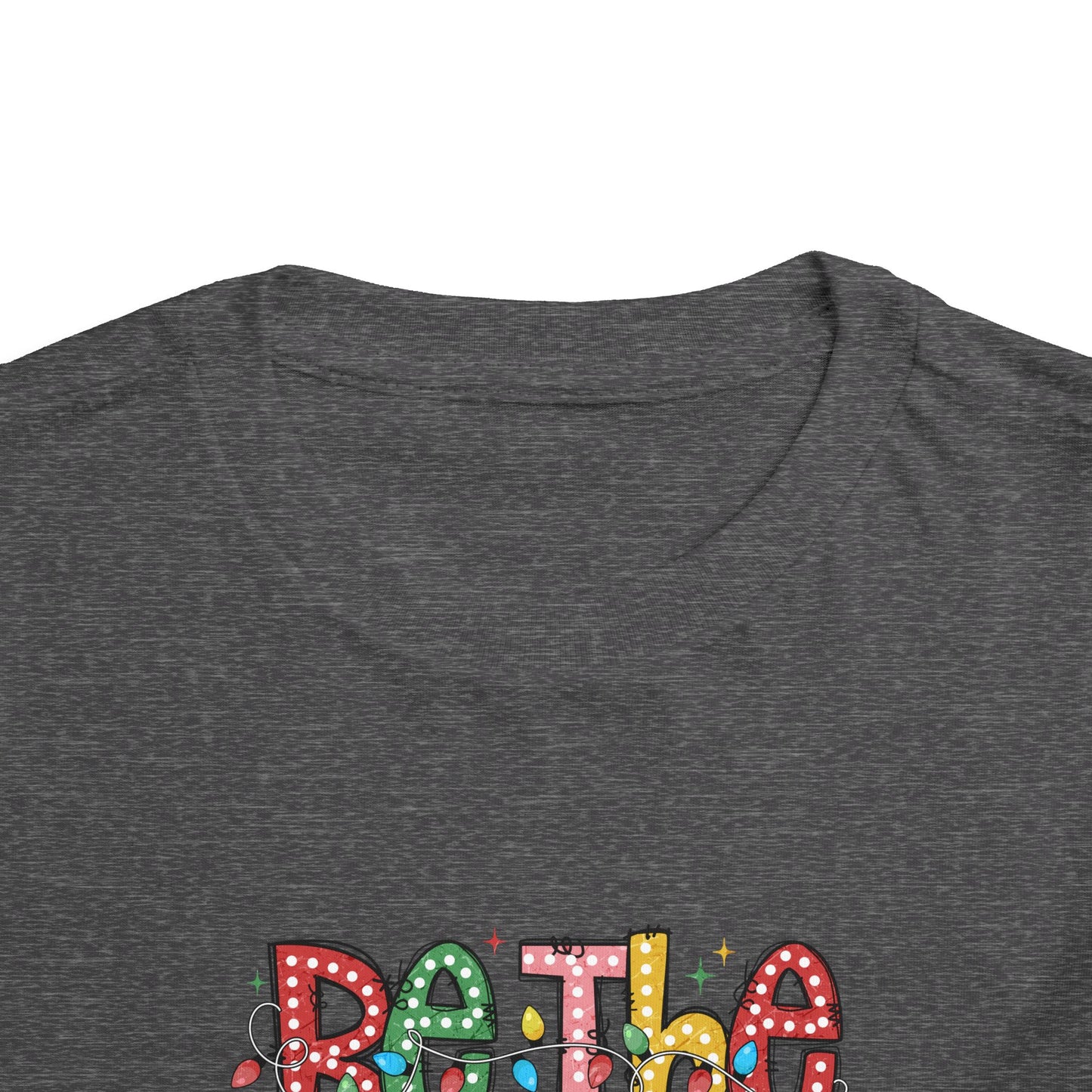 Be The Light Toddler Tee — Colorful Christian Matthew 5:14 Kids Shirt
