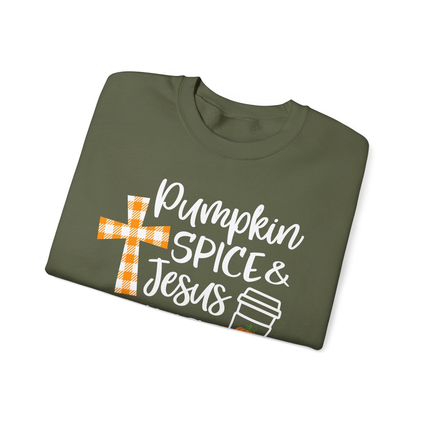 Pumpkin Spice Unisex Heavy Blend™ Crewneck Sweatshirt